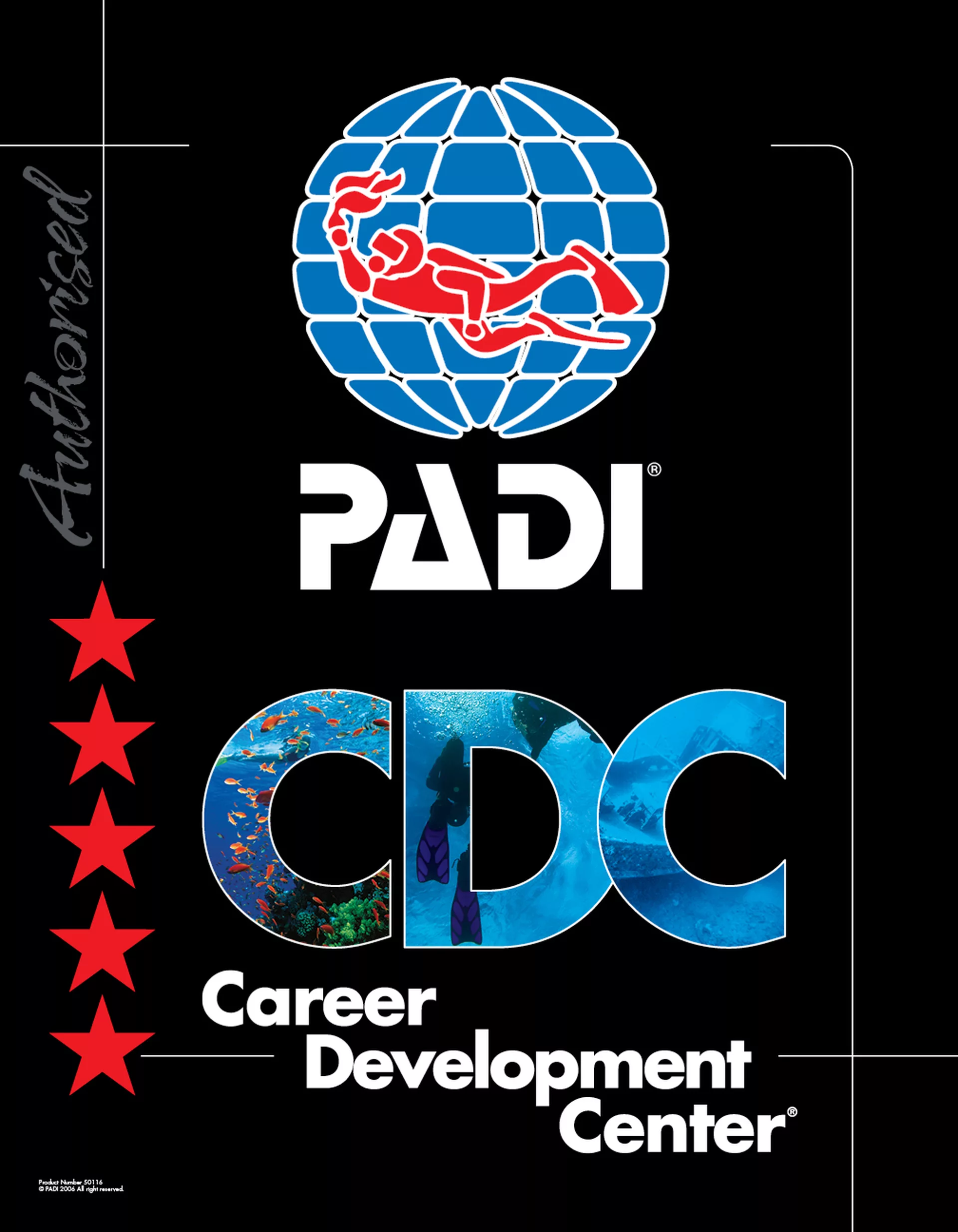 PADI CDC Logo